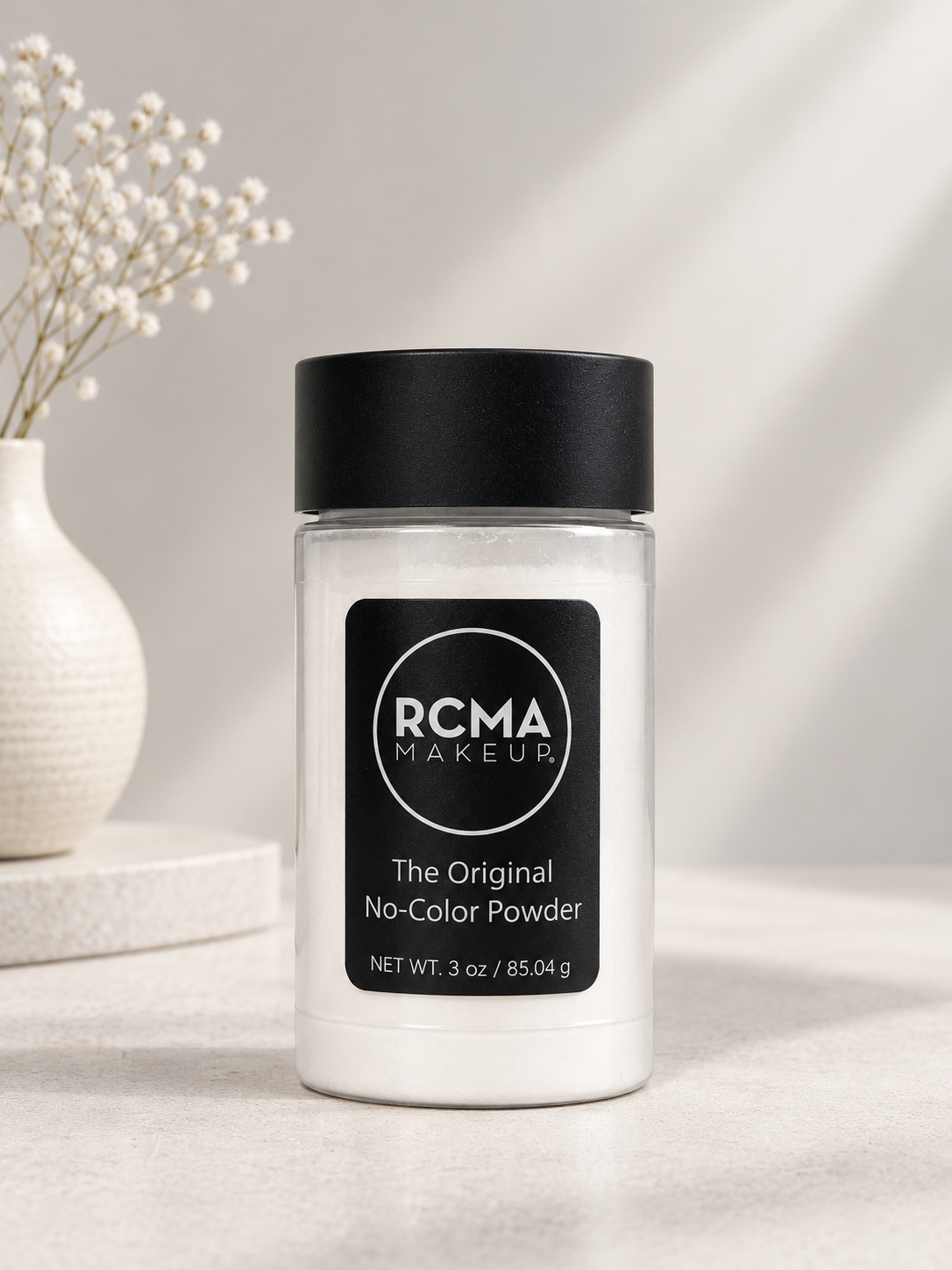 پودر فیکس بی‌رنگ آرسی‌ام‌ای (RCMA) مدل The Original No-Color Powder وزن ۸۵ گرم