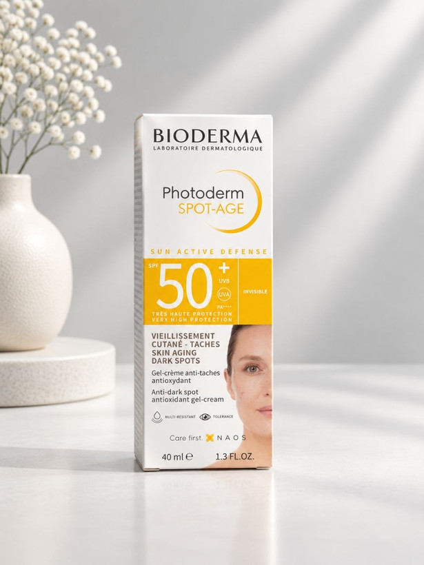 ضد آفتاب و ضد لک فتودرم اسپات ایج بایودرما SPF 50+ حجم ۴۰ میل