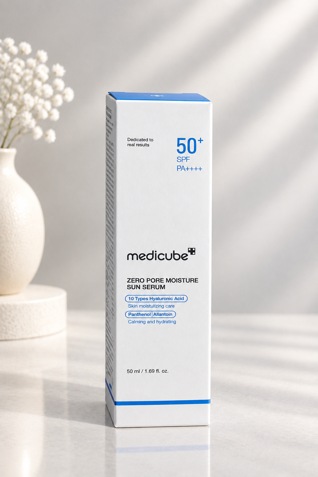 سرم ضد آفتاب آبرسان و منافذ زیرو پور مدیتیوب SPF 50+ PA++++ حجم ۵۰ میل