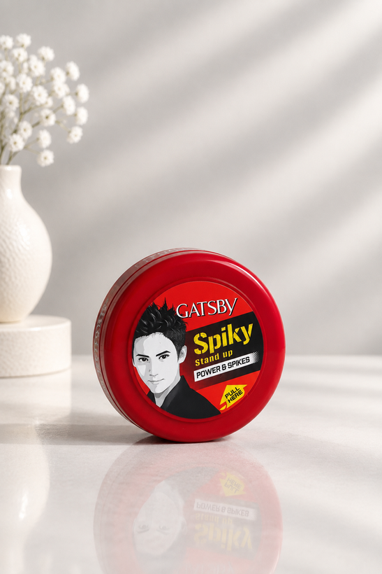 واکس مو گتسبی قرمز مدل Spiky Stand Up وزن ۷۵ گرم